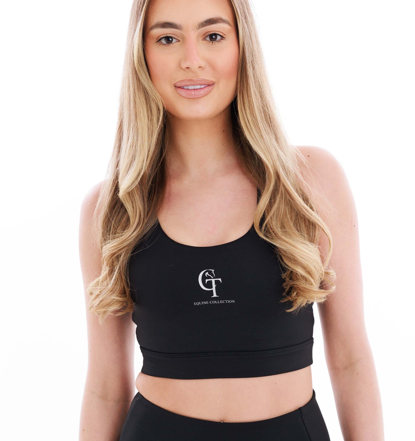 
                  
                    Young Rider Sports Bra Cross Strap - Black
                  
                