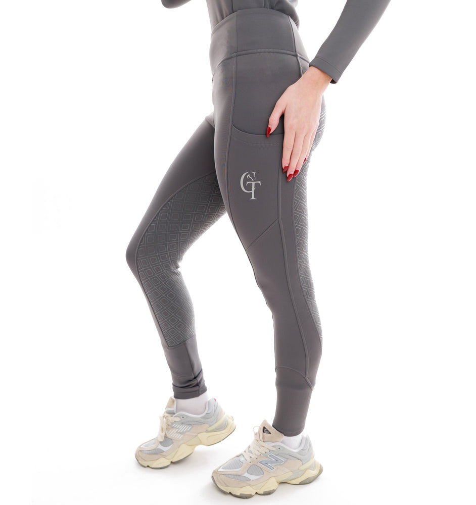 
                  
                    Winter Thermal Horse Riding Leggings full seat-Grey
                  
                