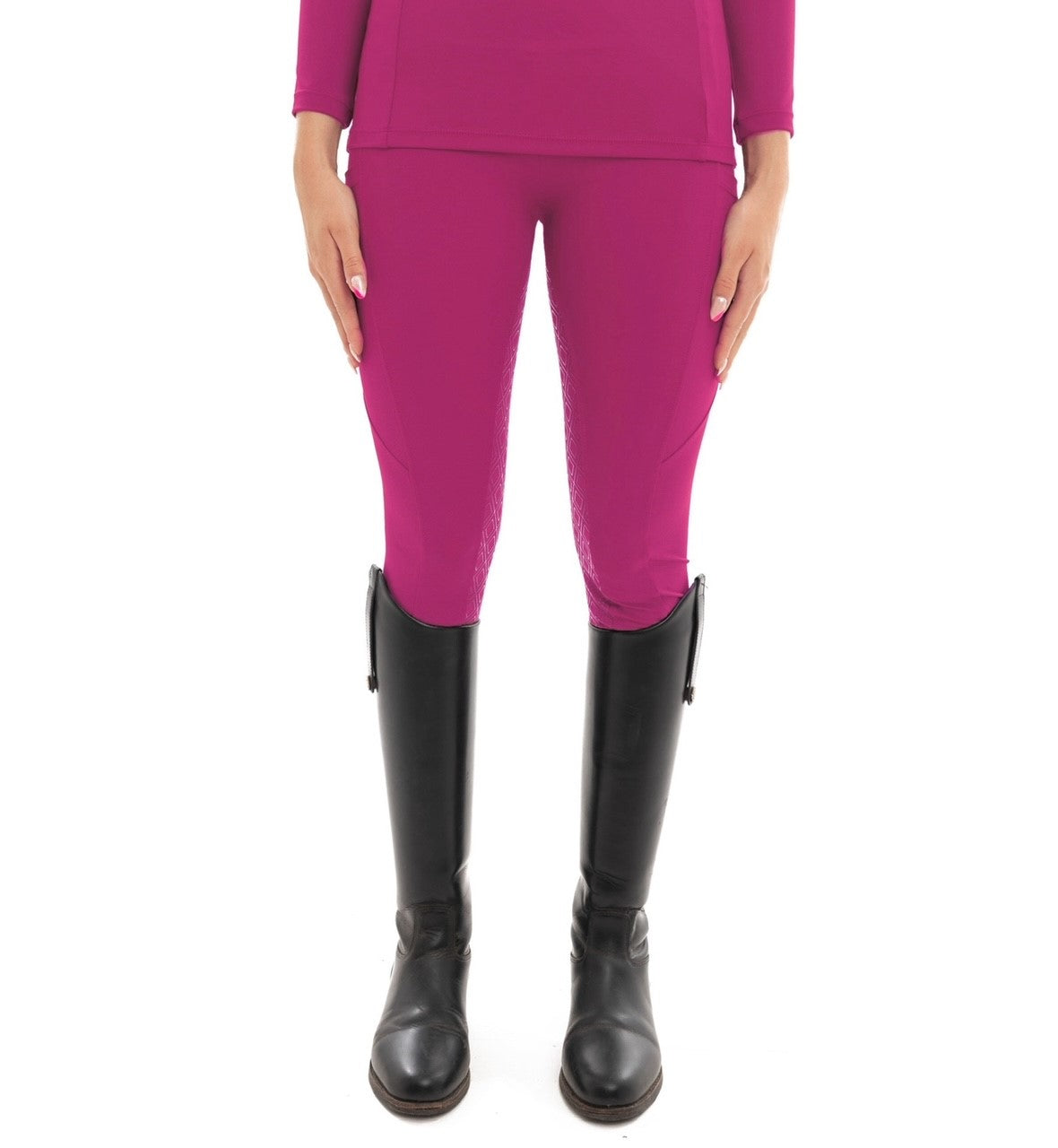 
                  
                    Young Rider Horse Riding Leggings Hot Pink
                  
                