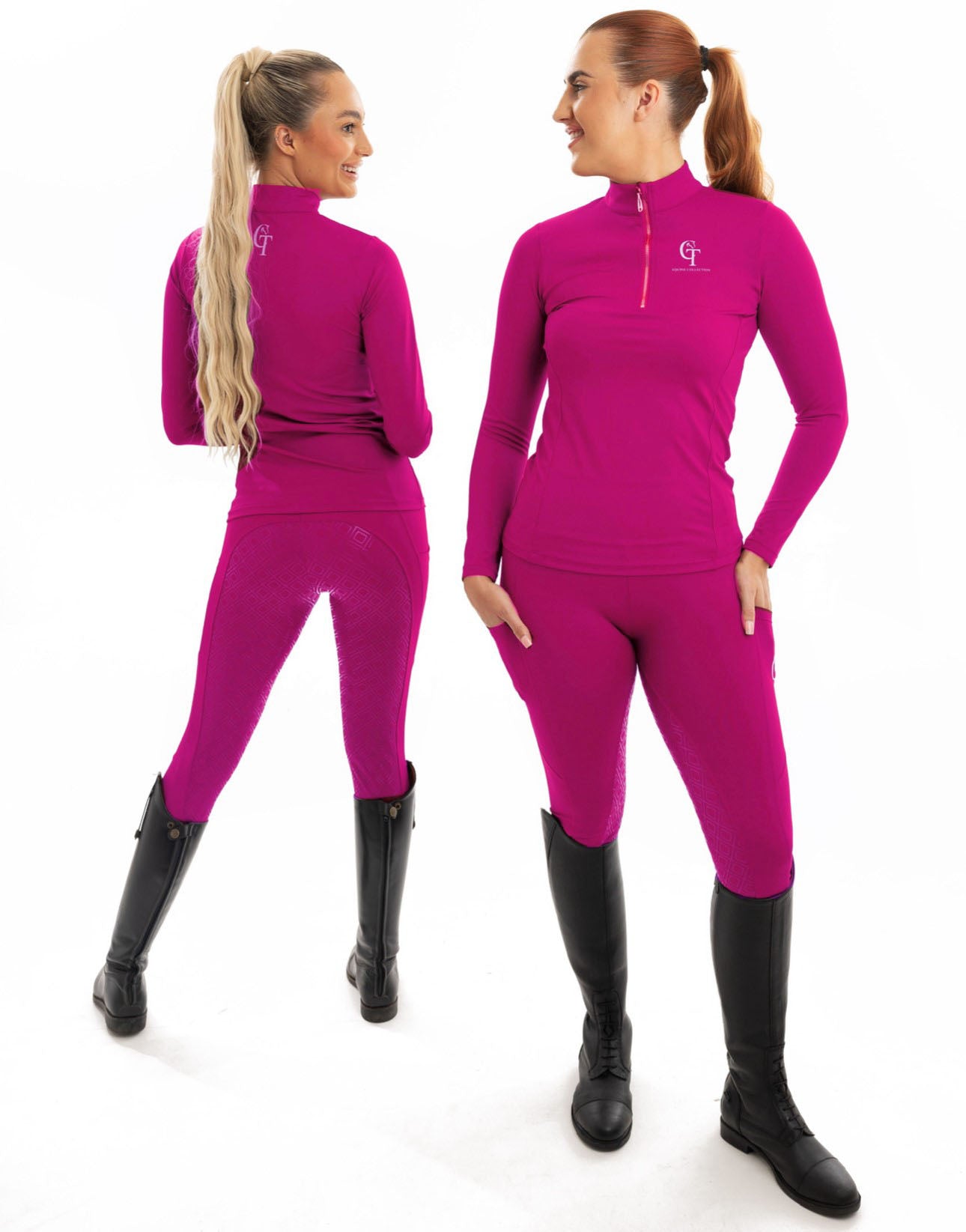 
                  
                    Horse Riding Leggings Full Seat- Hot Pink
                  
                