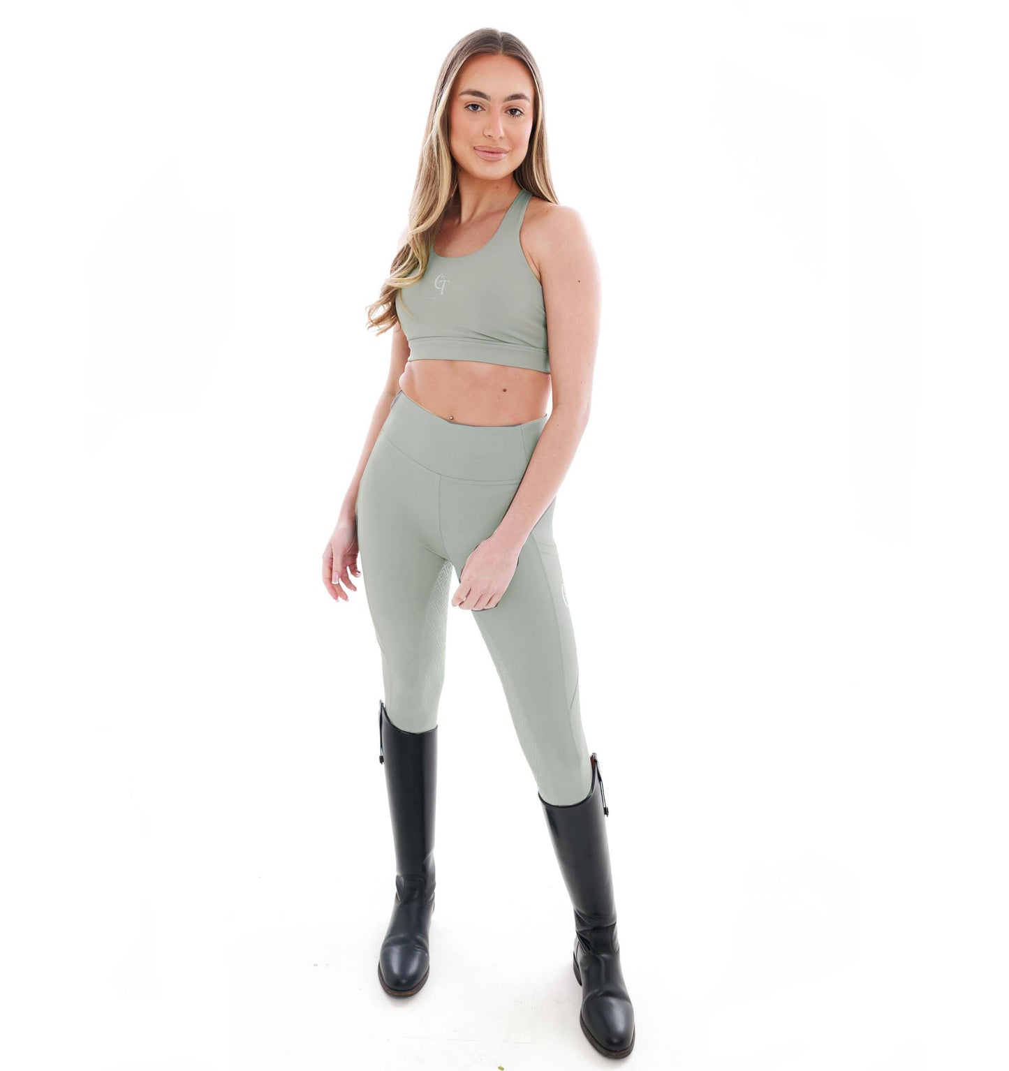 
                  
                    Horse Riding Leggings Full Seat- Light Grey
                  
                