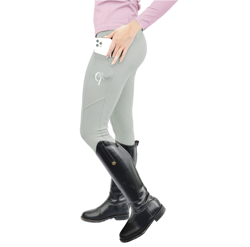 
                  
                    Horse Riding Leggings Full Seat- Light Grey
                  
                