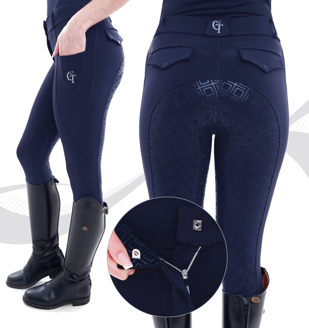 Breeches Chloe Performance-Navy