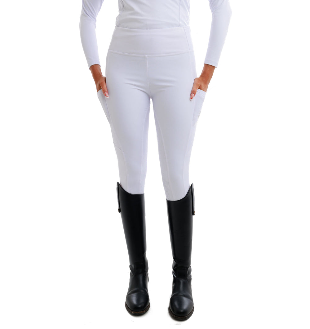 Women’s XS White FITS Full Seat Horseback Riding Breeches. Good hotsell Condition.