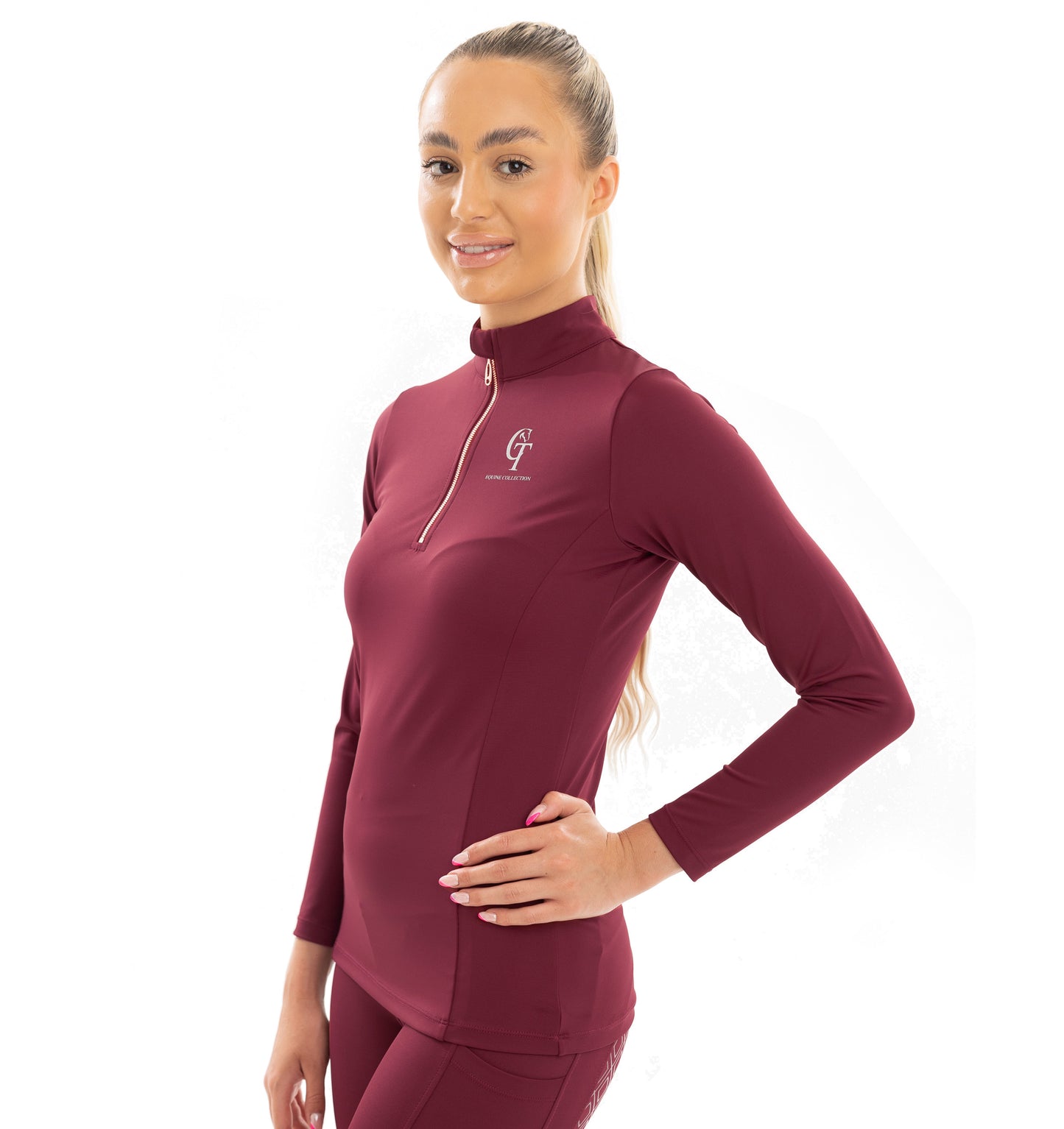 
                  
                    Horse Riding Base Layer Long Sleeve Diamond-Wine
                  
                