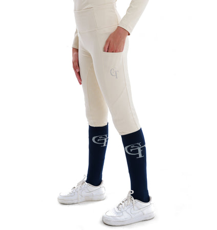 Young Rider Horse Riding Leggings Diamond-Stone