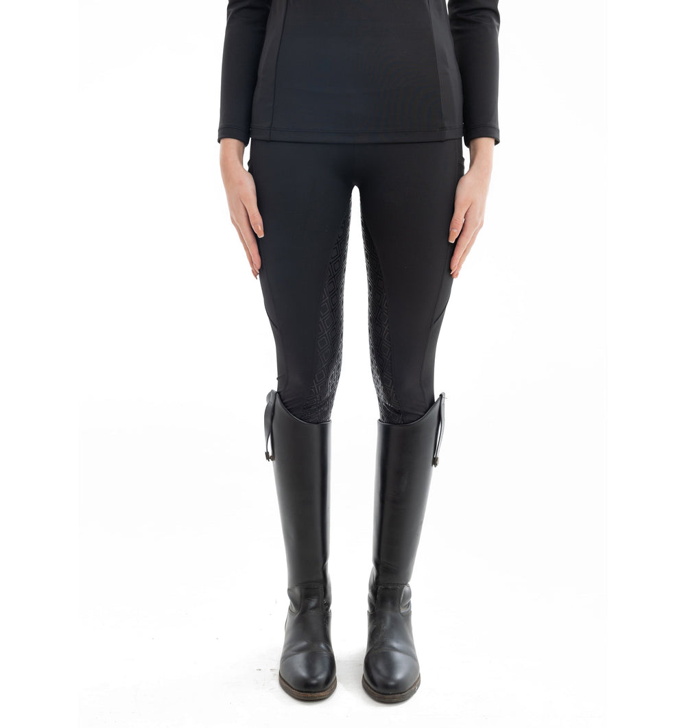 Secret Garden Black Full Seat Riding Leggings